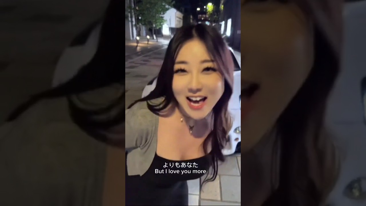 This Cute Japanese Woman Can Imitate Turbo & Stututu! SO CUTE! 💥🚗👧 #shorts #stututu #car