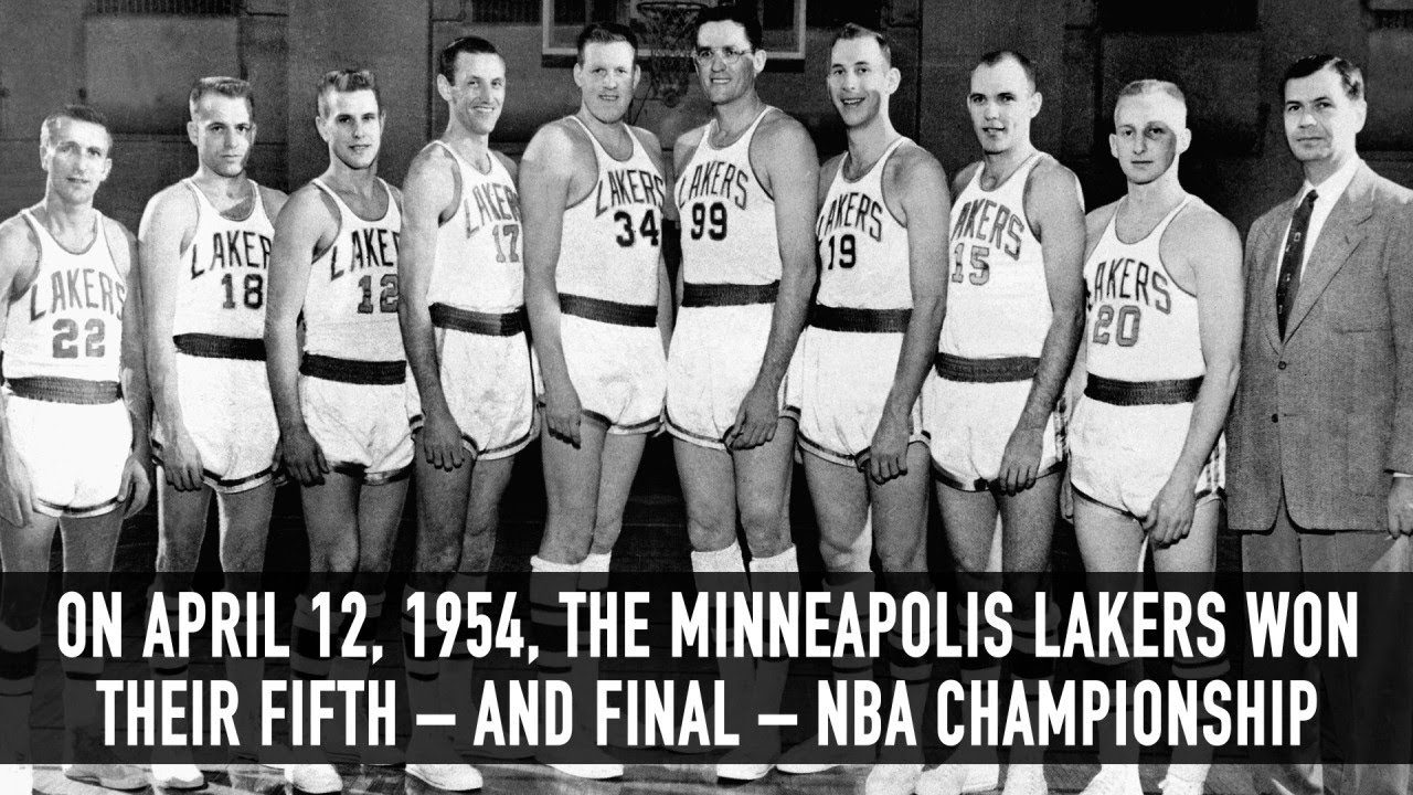This Day In History: The Minneapolis Lakers win fifth championship