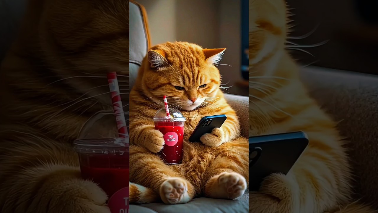 This episode is very flavorful~ #fat orange #Jimai #shorts #viral #cat #trending