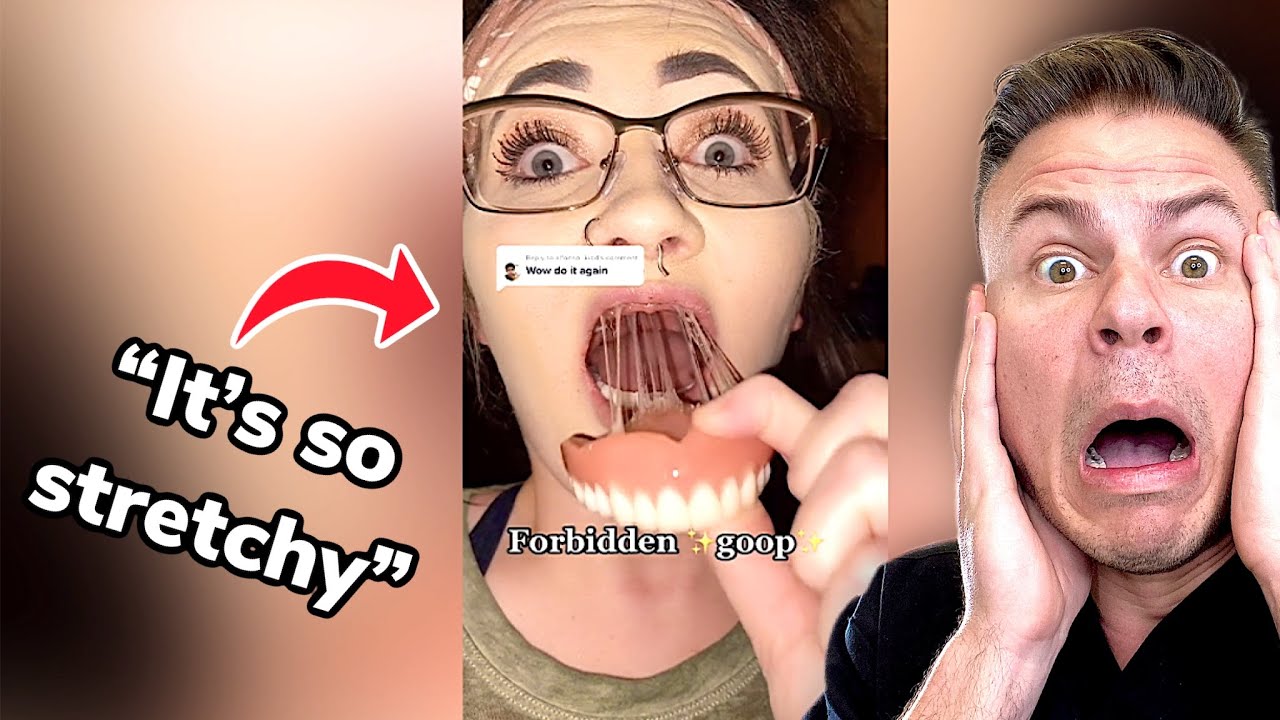 This Forbidden Tooth Goop Is NIGHTMARE Fuel #shorts