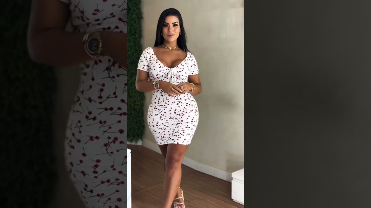 This lady looks stunning with this beautiful dress Fashion Outfit #fashion #outfitswear #style
