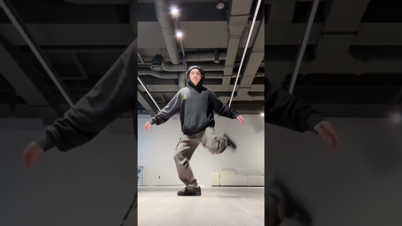 This man defies the laws of physics...