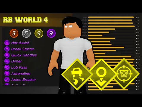 THIS POINT GUARD BUILD WILL DOMINATE RB WORLD 4!! GUIDE TO CREATE THE BEST BUILD ON RB WORLD 4!