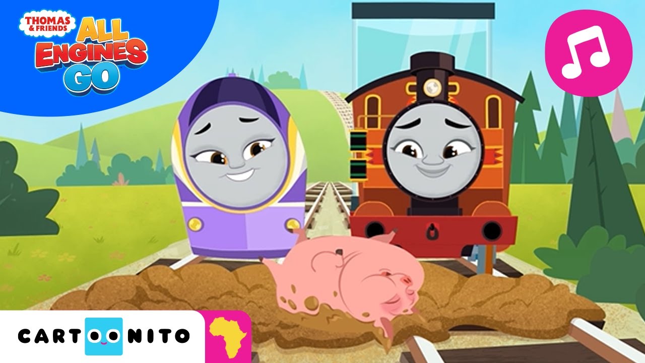 Thomas & Friends™ All Engines Go | Go Slow | Kids Music | Cartoonito Africa