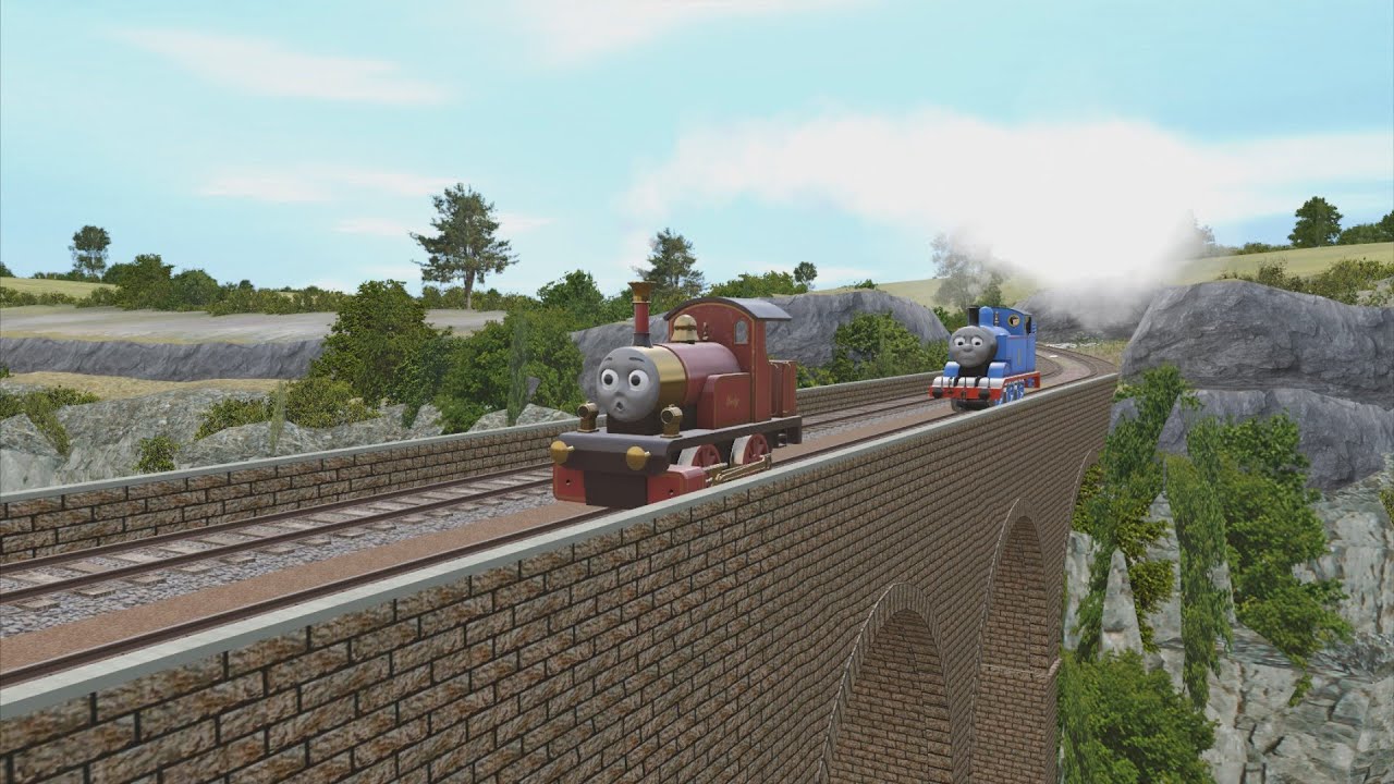 Thomas and the Magic Railroad Chase Scene Trainz Remake