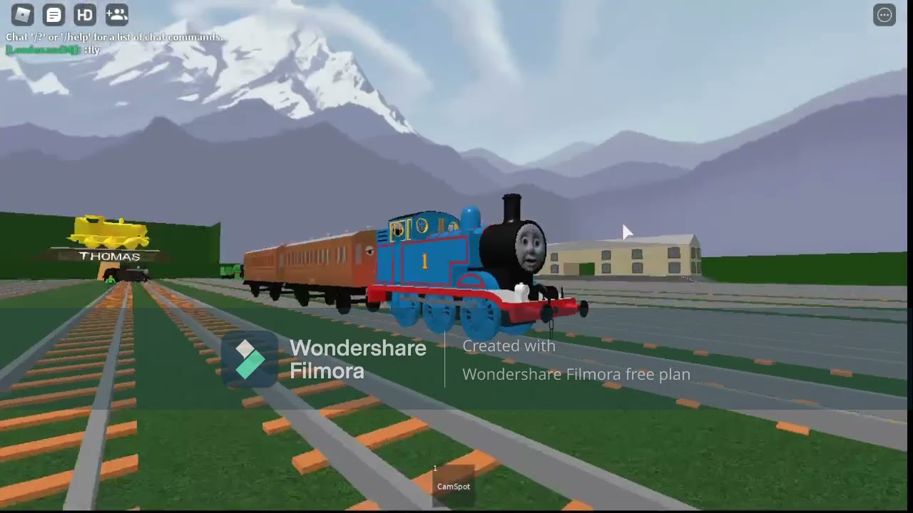 Thomas in Hero Of The Rails:
