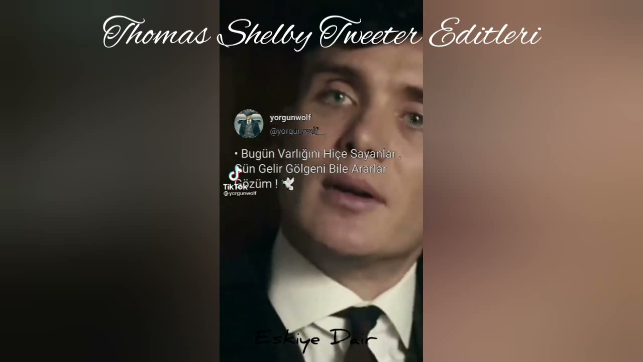 Thomas Shleby Twitter Editleri