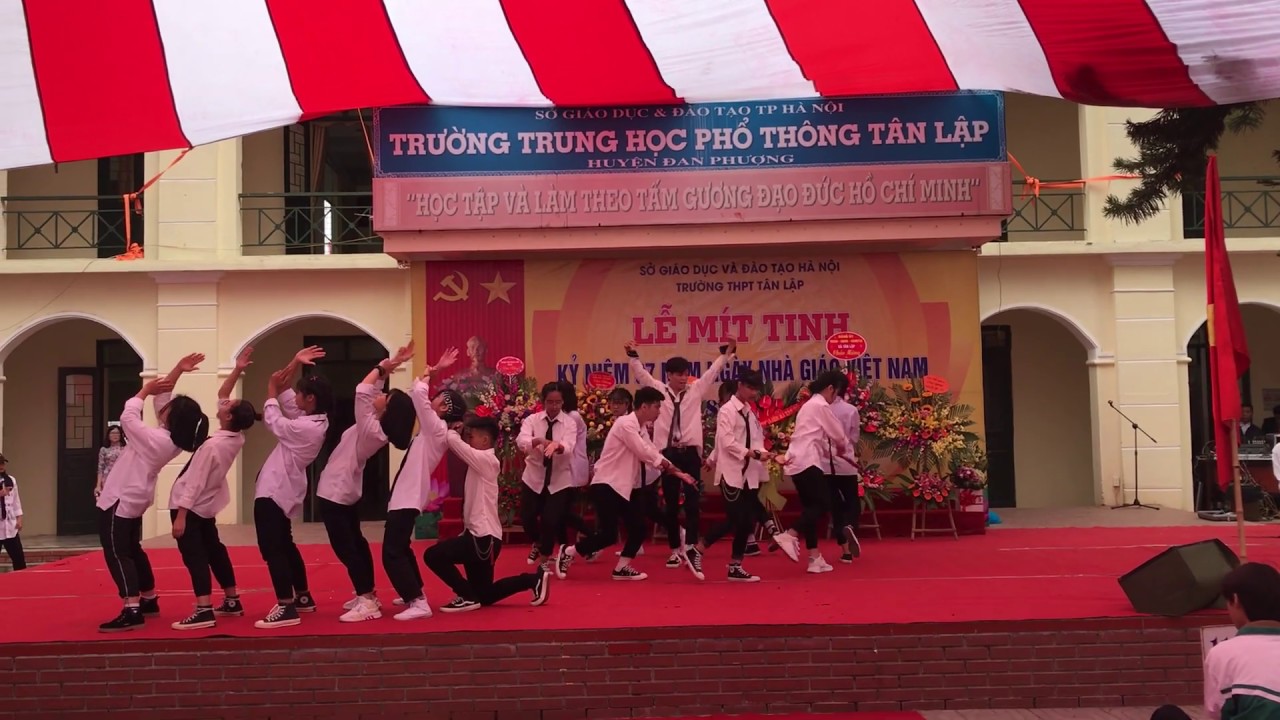 [THPT Tân Lập-Ngày Nhà Giáo Việt Nam 20-11] TRUYỀN THÁI Y-NGÔ KIẾN HUY dance cover by MLD Dance Club