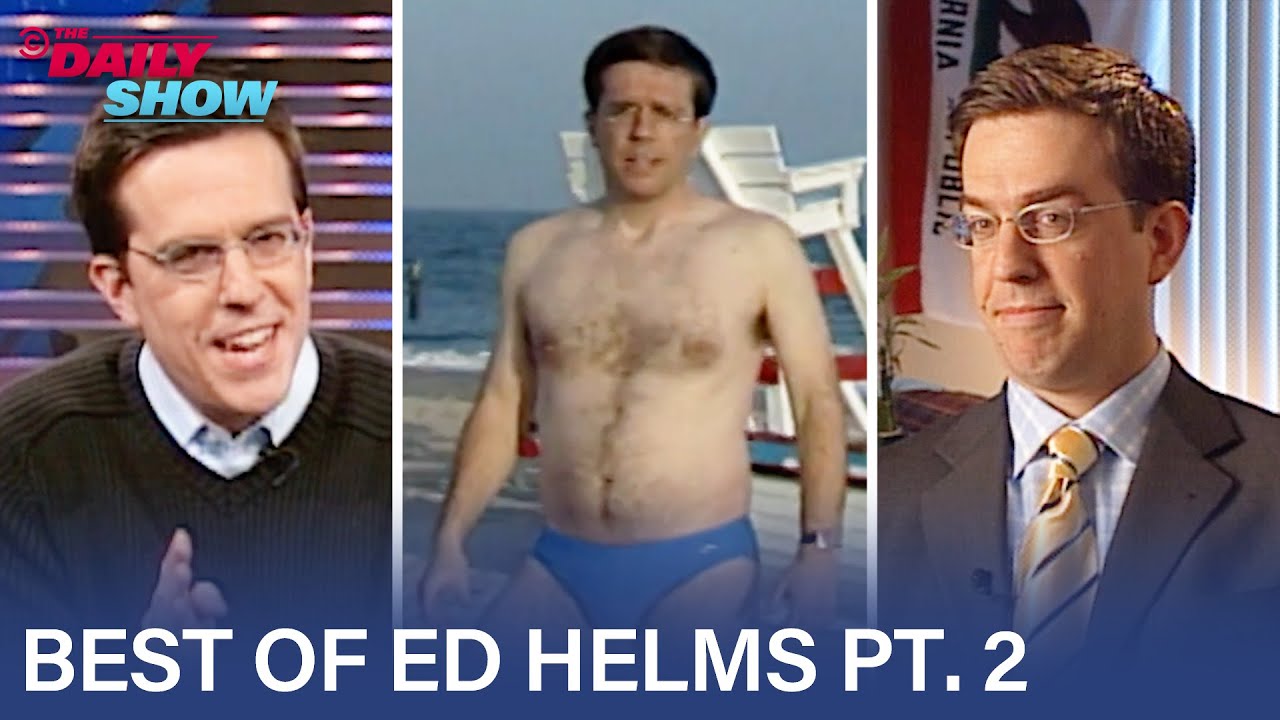 Three Classic Ed Helms Correspondent Moments | The Daily Show