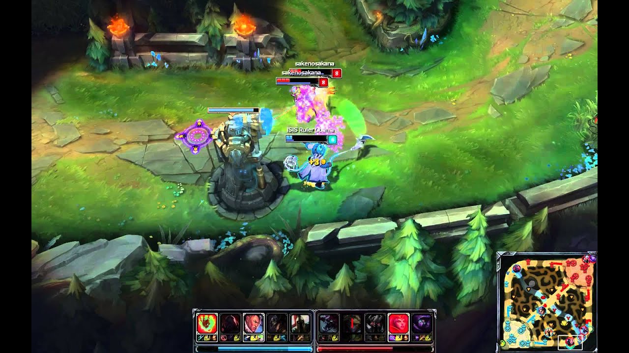 Thresh outplay (League of Legends)