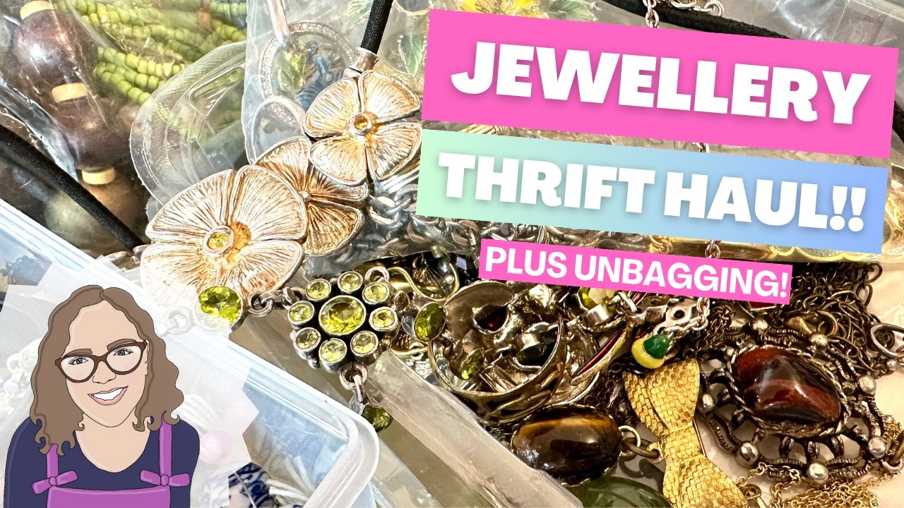 Thrifted Jewellery Haul UK | Jørgen Jensen Pendant & A Surprising ‘Antique’ Find From...M&S?!
