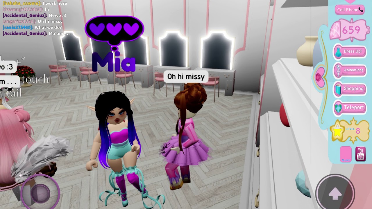 TICKLING PEOPLE IN ROYALE HIGH *part 2*
