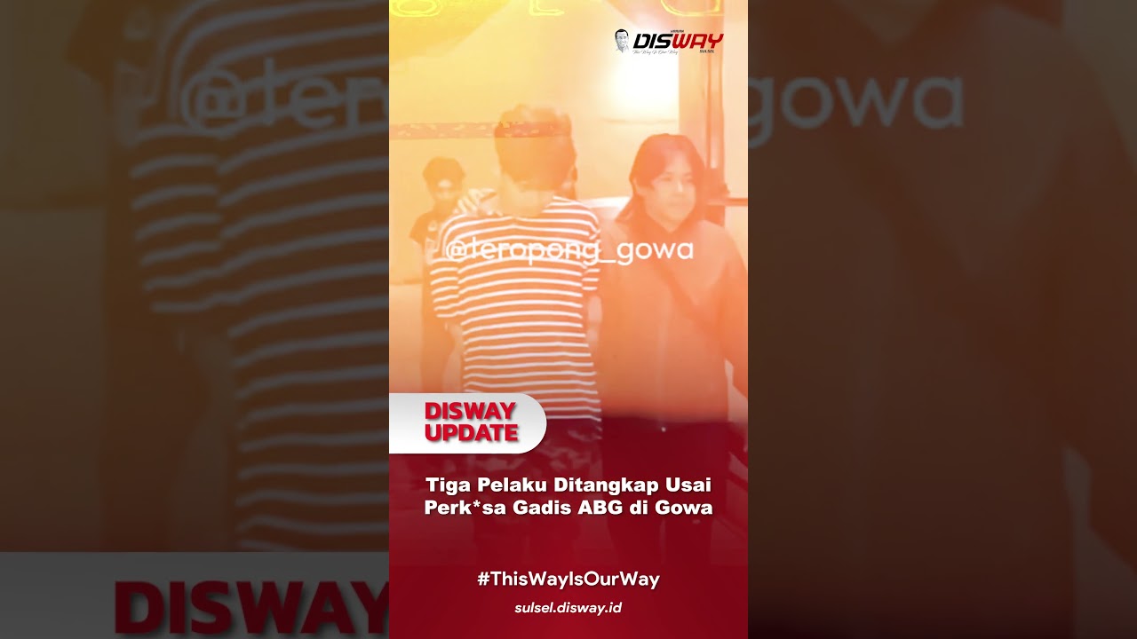 Tiga Pelaku Ditangkap Usai Perk*sa Gadis ABG di Gowa