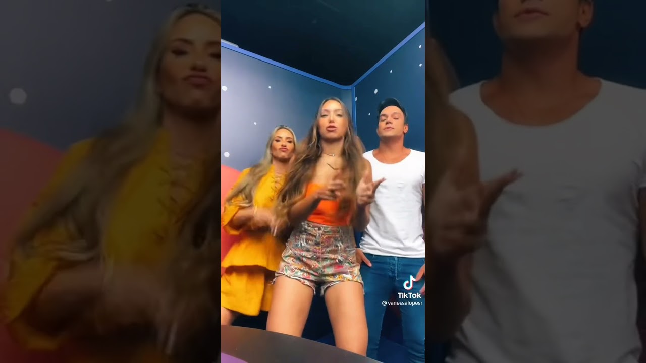 Tik Tok da Vanessa Lopes e seus pais