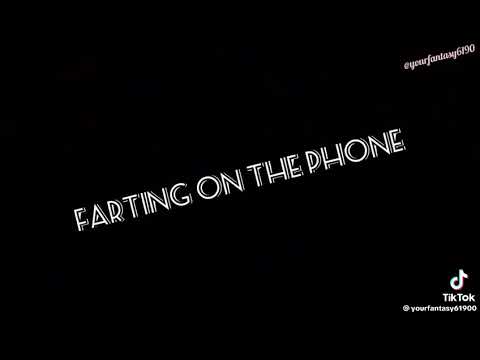 Tik Tok Girl Farting on the Phone