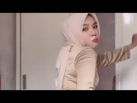 Tik Tok Hijab Dress Satin Hot