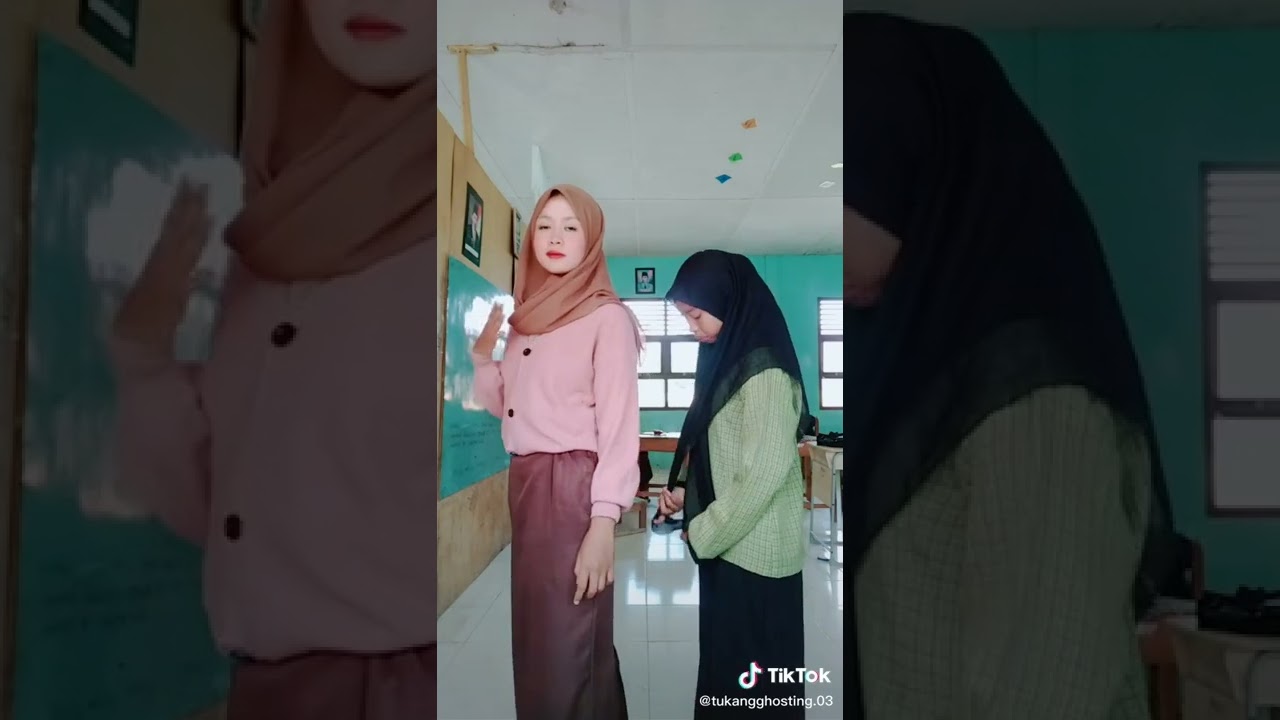 tik tok pramuka rok licin