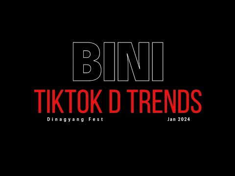 Tiktok Dance Trends - BINI | Dinagyang Festival 2024
