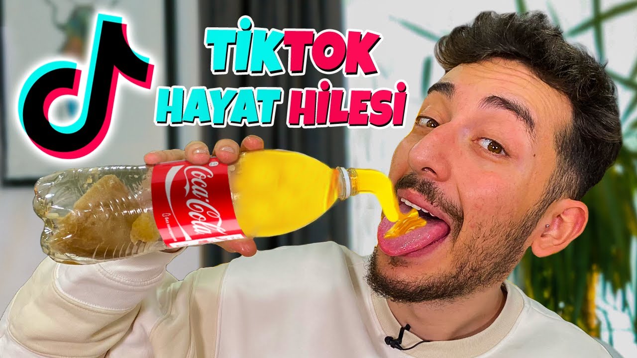 Tiktok HAYAT HİLELERİ Denedim... (ÇALIŞIYOR 😱) @AhmetCanDündar , @siladundar1