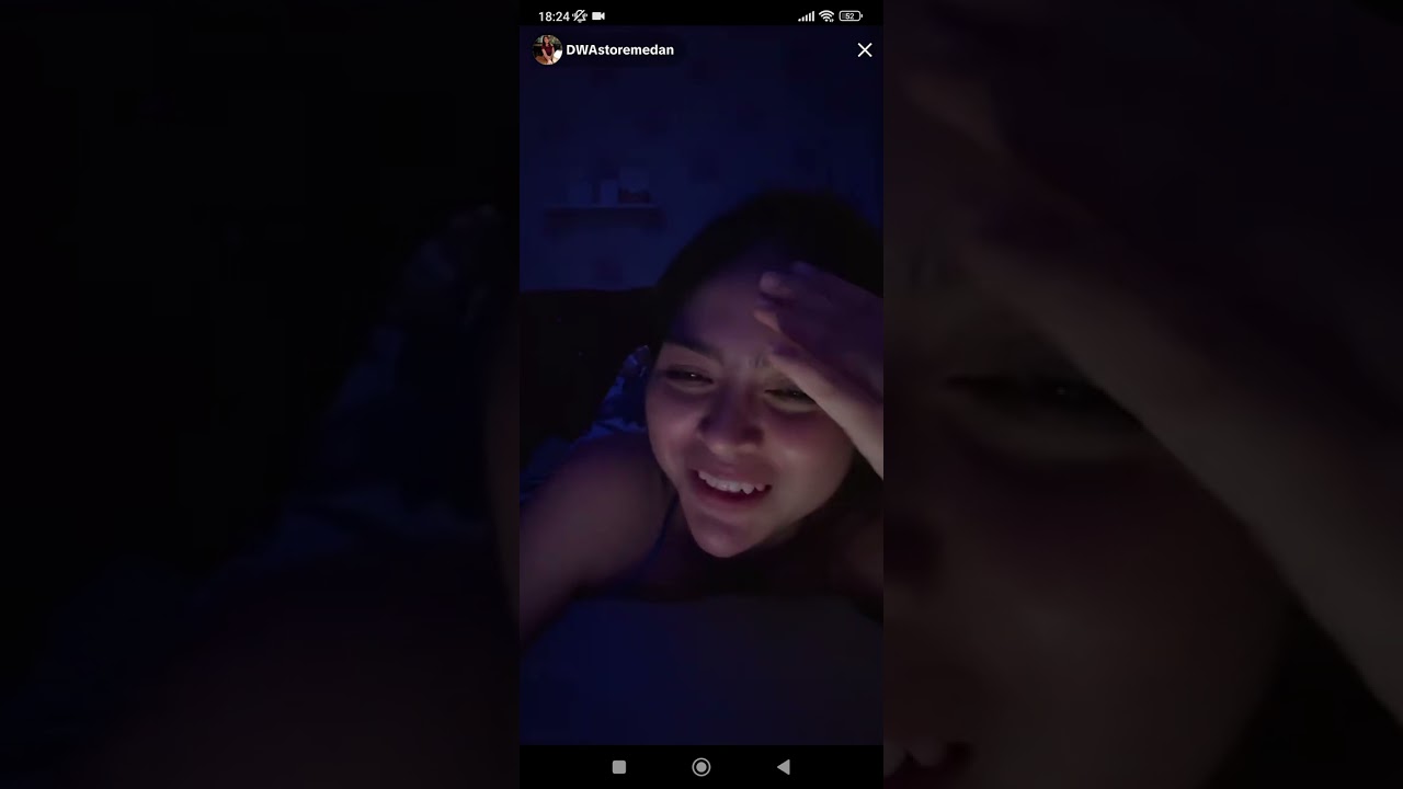 Tiktok live sejuta umat | kak iren suka live gelap gelapan
