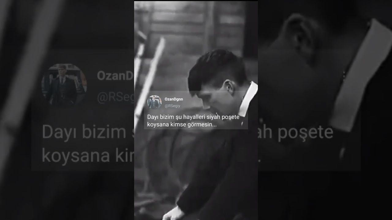 Tiktok tweet duygusal × Thomas Shelby