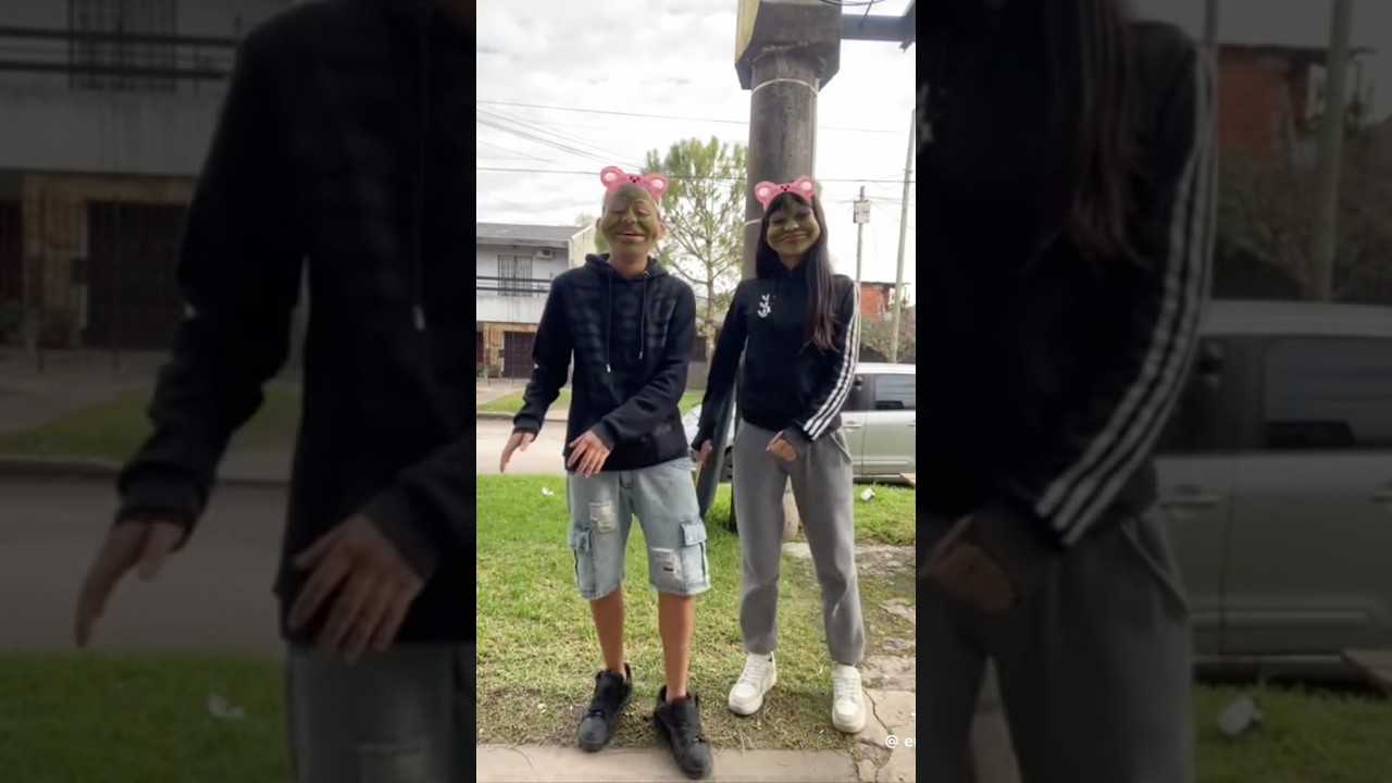 TikToker de TikTok bailando el nuevo baile