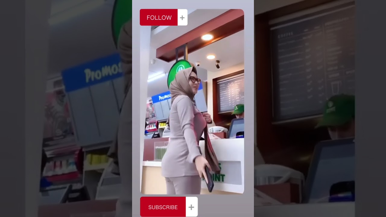 TikTokers || Karinsyarofie || Mommy Sugar 😋 #shorts #viral #gemoy #hijab #tiktok #trending #cantik