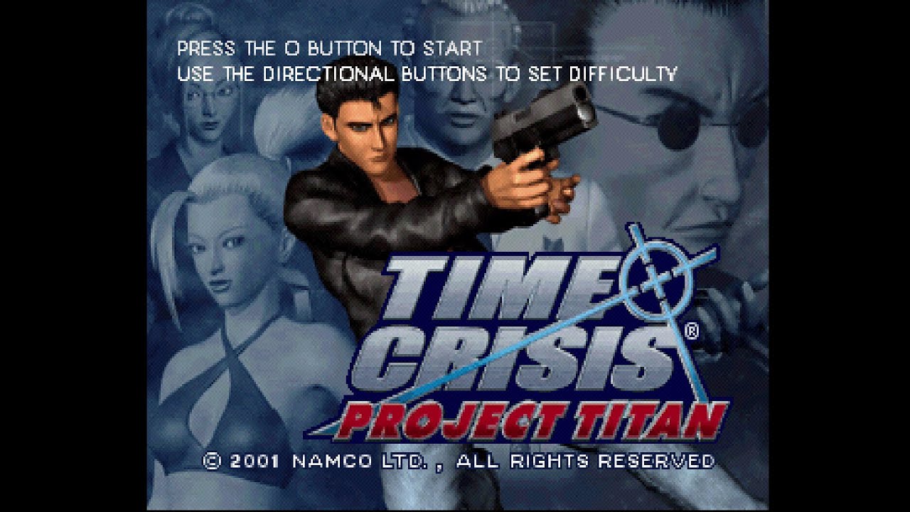 Time Crisis: Project Titan (タイムクライシス プロジェクトタイタン). [PlayStation - Flying Tiger, Namco]. (2001). ALL.