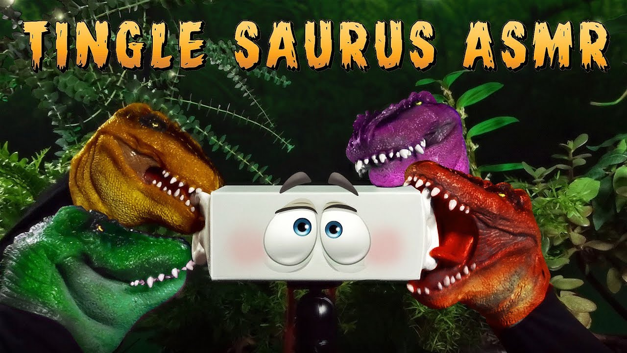 Tingle Saurus Ear Eating ASMR