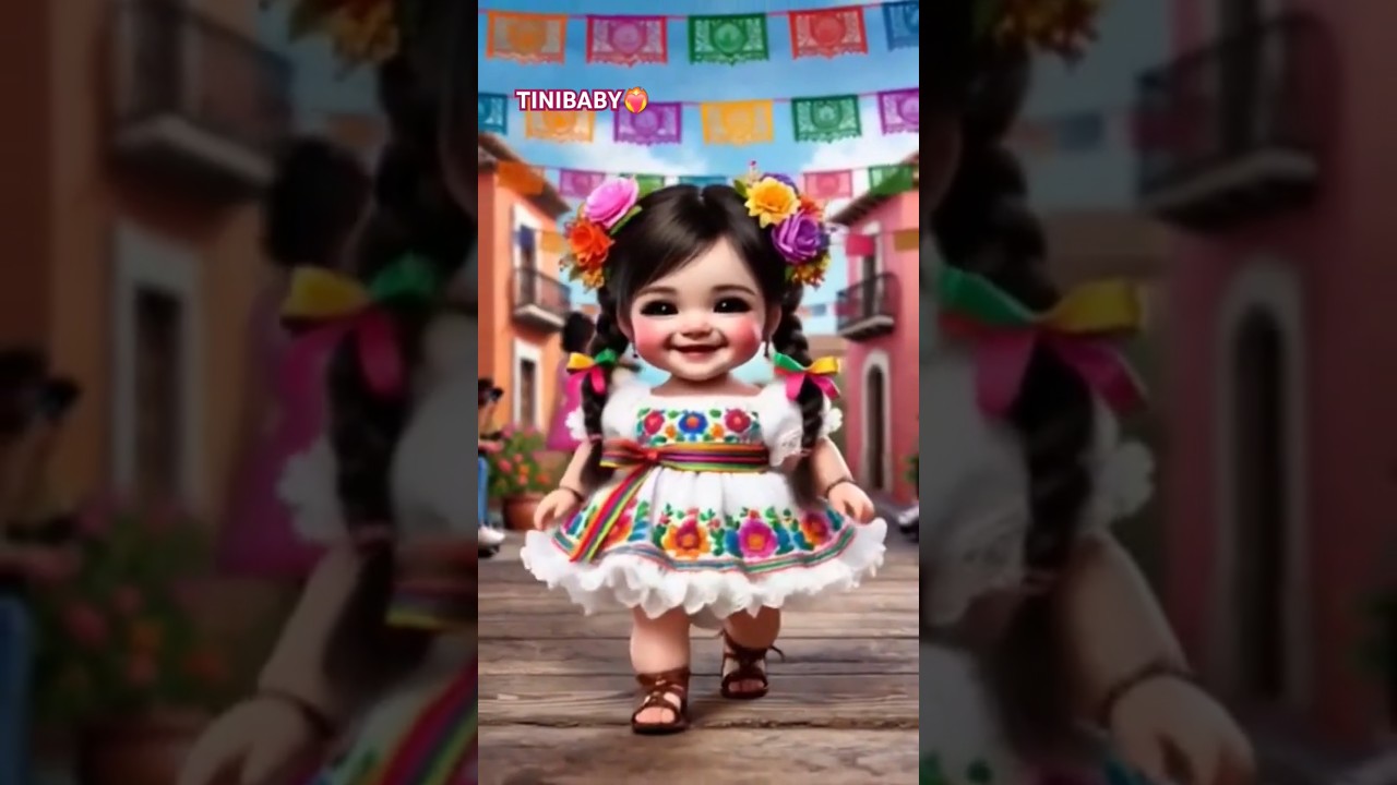 TinyBaby in Mexico! Cutie Meets Tradition 🌶️