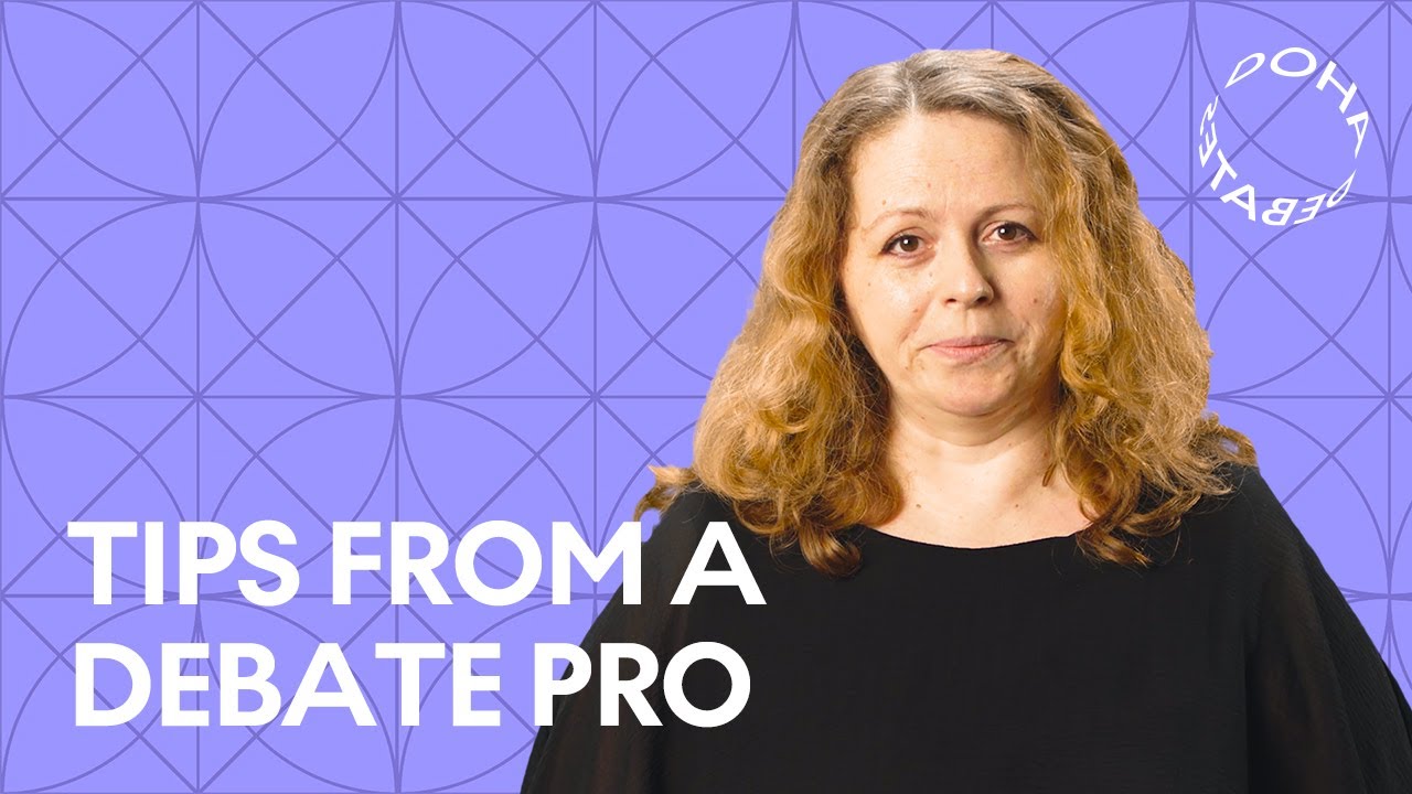 Tips from a debate pro