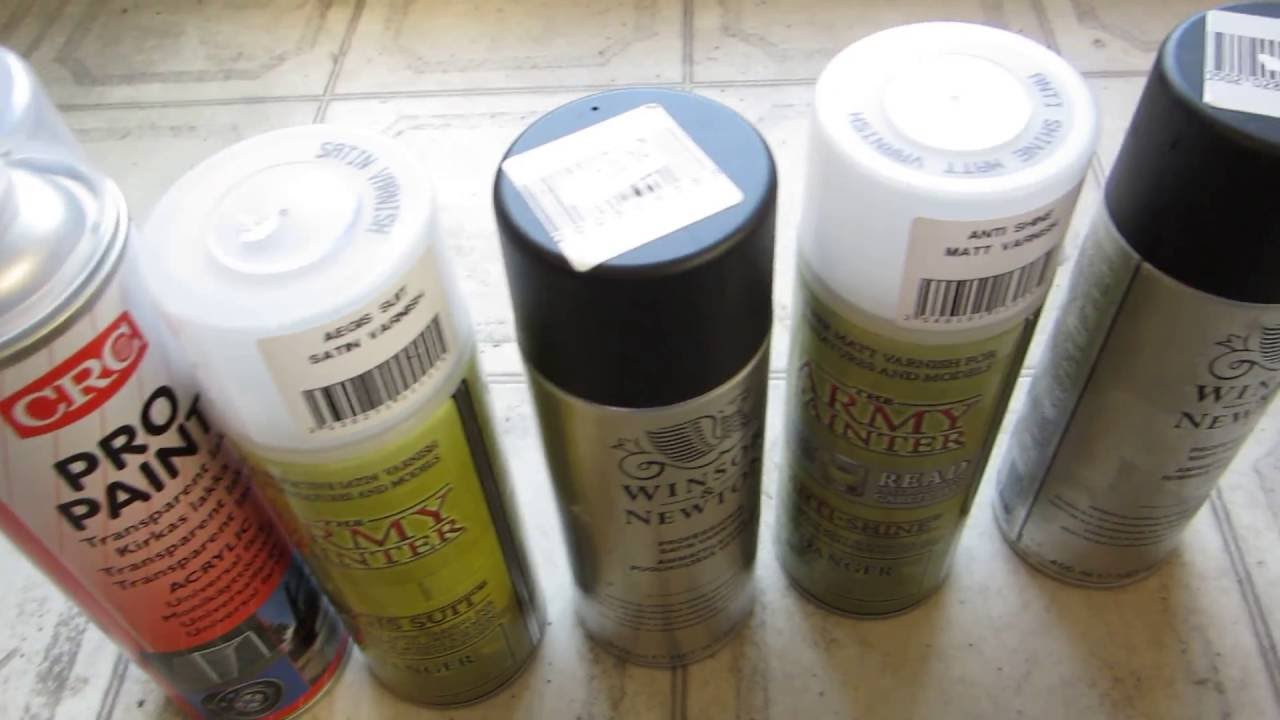 Tips: Varnishing your Miniatures