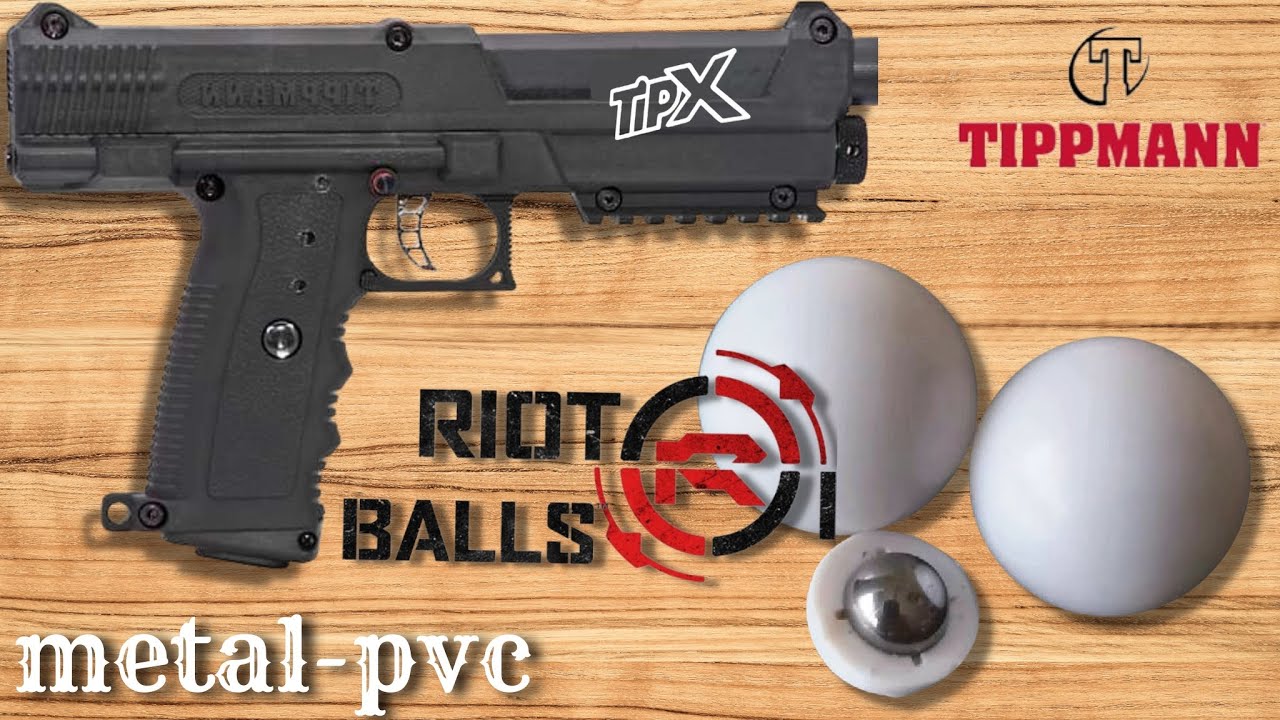 TiPX [First Strike] • 68 cal metal-pvc Riot Balls (10g)