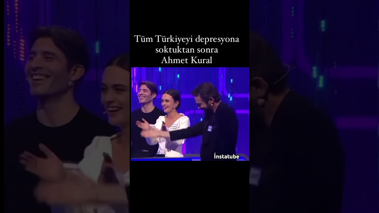 Tüm Türkiye'yi depresyona soktuktan sonra Ahmet Kural #shorts