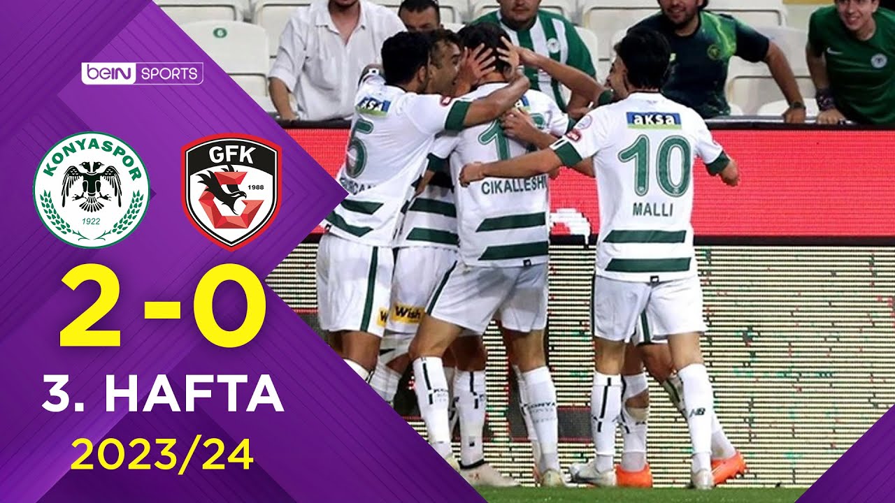 Tümosan Konyaspor (2-0) Gaziantep FK | 3. Hafta - Trendyol Süper Lig 2023/2024