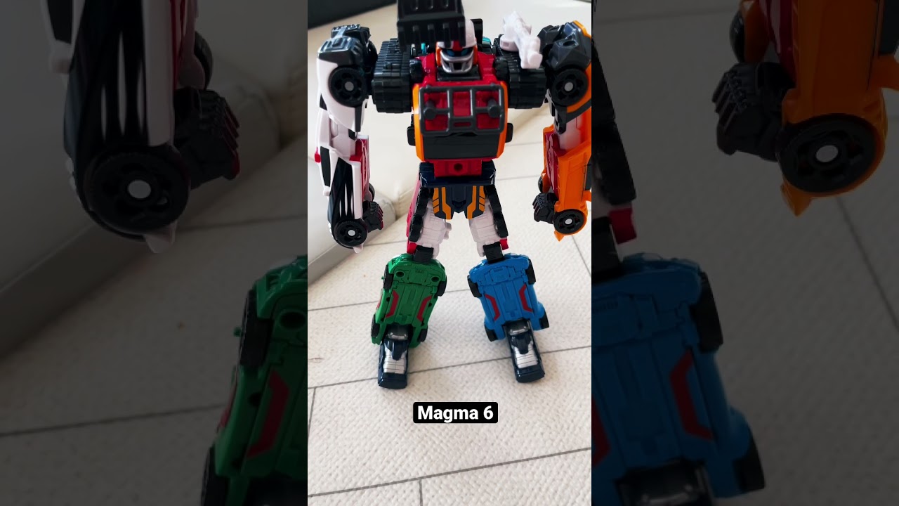 Tobot !! MAGAMA 6 combined