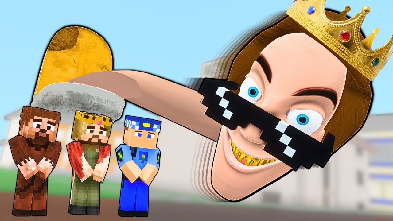 TOILET HEAD HASAN BECAME THE PRESIDENT OF THE CITY￼😱 - Minecraft