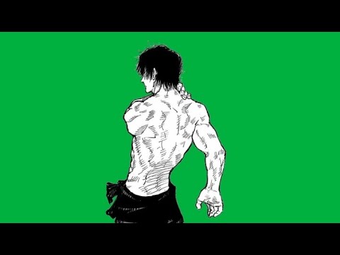 Toji‚ Yuta‚ Itadori Manga Animation Green Screen
