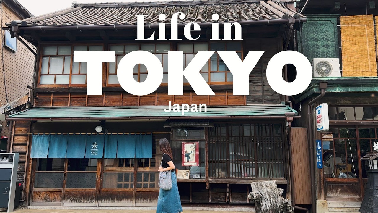 Tokyo neighbourhood tours | Yanaka Ginza, Kuramae, Kappabashi, Cafe hopping, Local shops| Japan VLOG