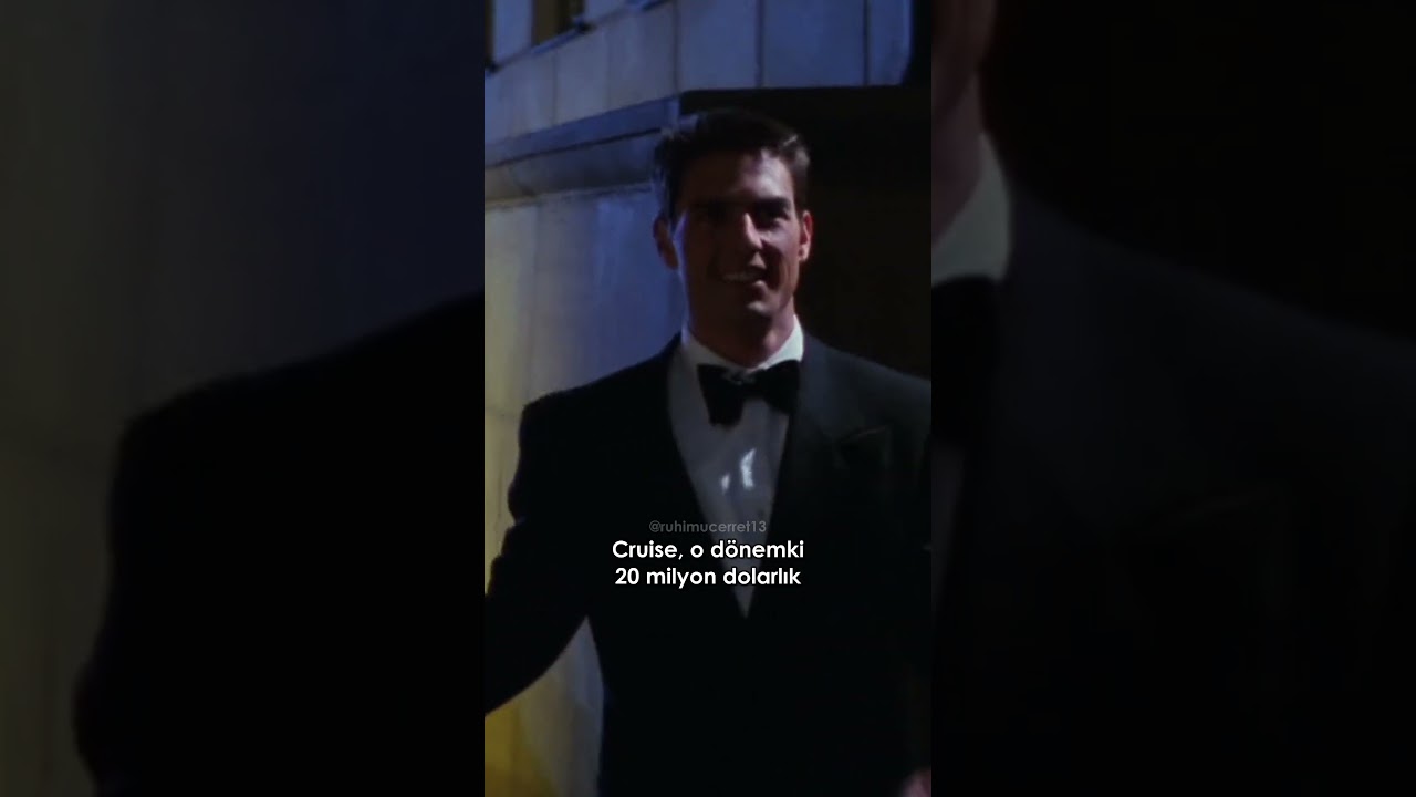 Tom Cruise paraya para demiyor!