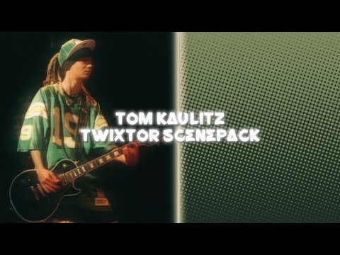 Tom Kaulitz Green Shirt Twixtor Scenepack