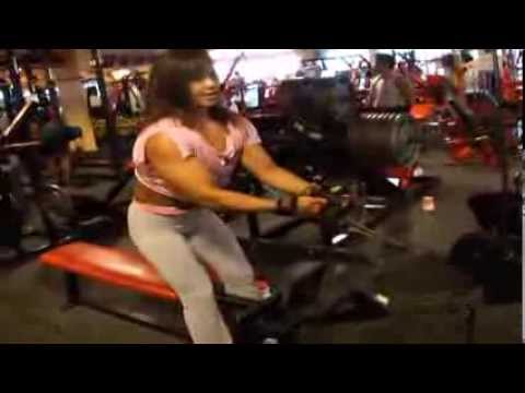 Tomoko Kanda Very Strong Asian Girl Sexy Workout 2