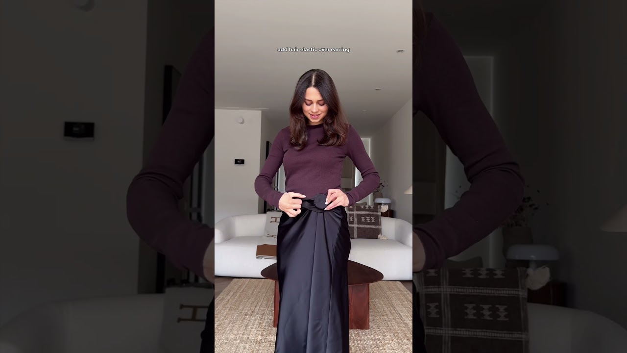 Too big skirt? 👗 try this 🤯 Subscribe for #shorts 🤍