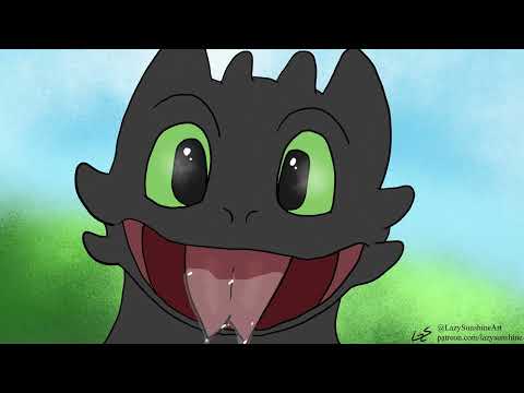 Toothless vore