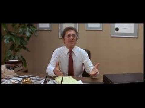 Tootsie- Sydney Pollack and Dustin Hoffman- George's office