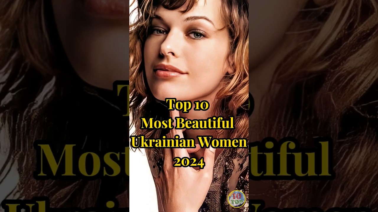Top 10 Best Beautiful Ukrainian Women 2024, 우크라이나에서 가장 아름다운 여성 모델 톱 10