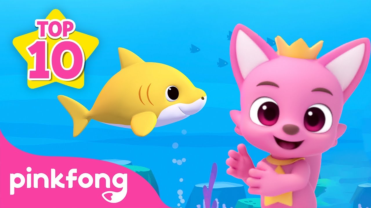 [TOP 10] Kids' Favorite Baby Shark Songs | Compilation | Pinkfong Official for Kids