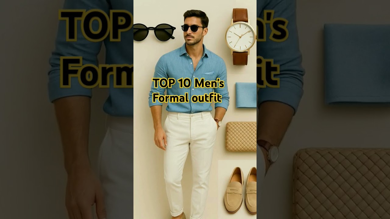 🔥TOP 10 men's formal outfit!! men's fashion outfit!!