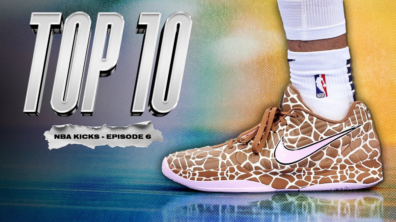 Top 10 Sneakers in the NBA 🔥| #NBAKicks - Episode 6