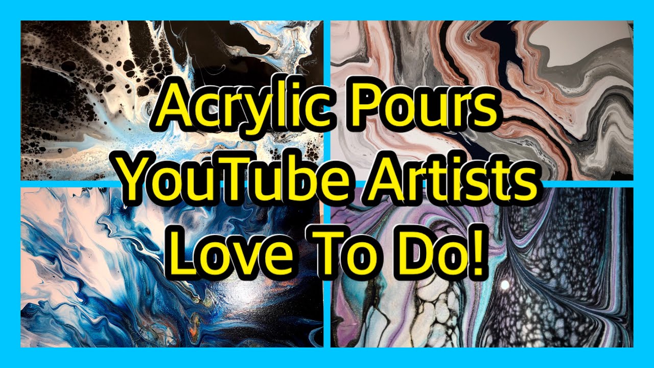 Top 15 Acrylic Flow Art Painting Compilation